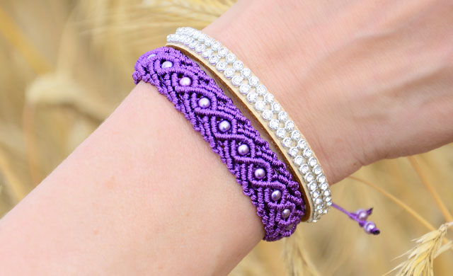 How to make macrame bracelets