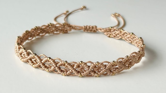 Micro Macrame Jewelry Tutorial