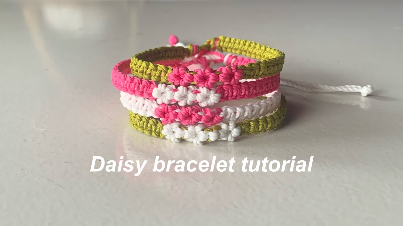 How to Make a Daisy Bracelet