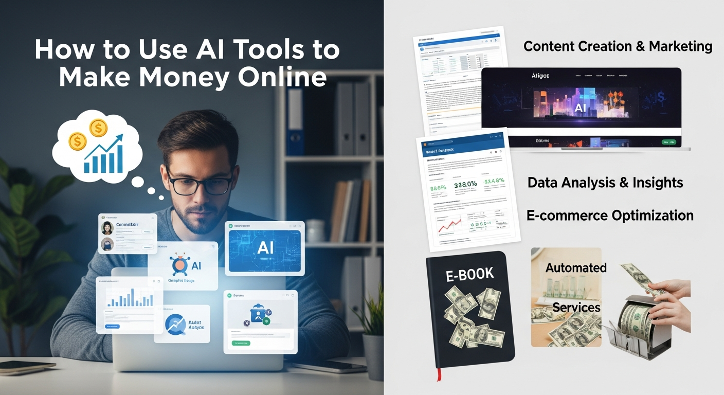 Read more about the article How to Use AI Tools to Make Money Online