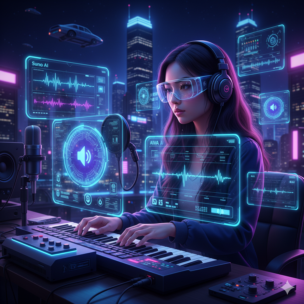 How to Create Music with AI Generators