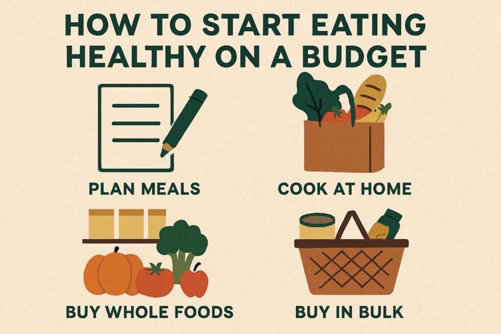 How to Start Eating Healthy on a Budget, Eating healthy is often perceived as expensive, but it doesn’t have to be. With a little planning and smart shopping,