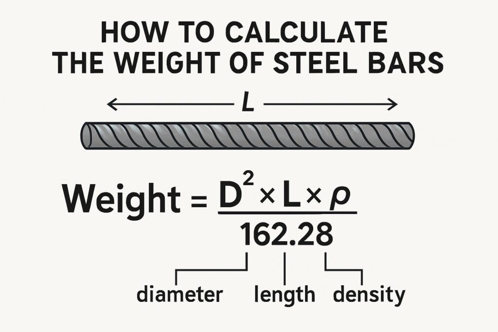 How to Calculate the Weight of Steel Bars