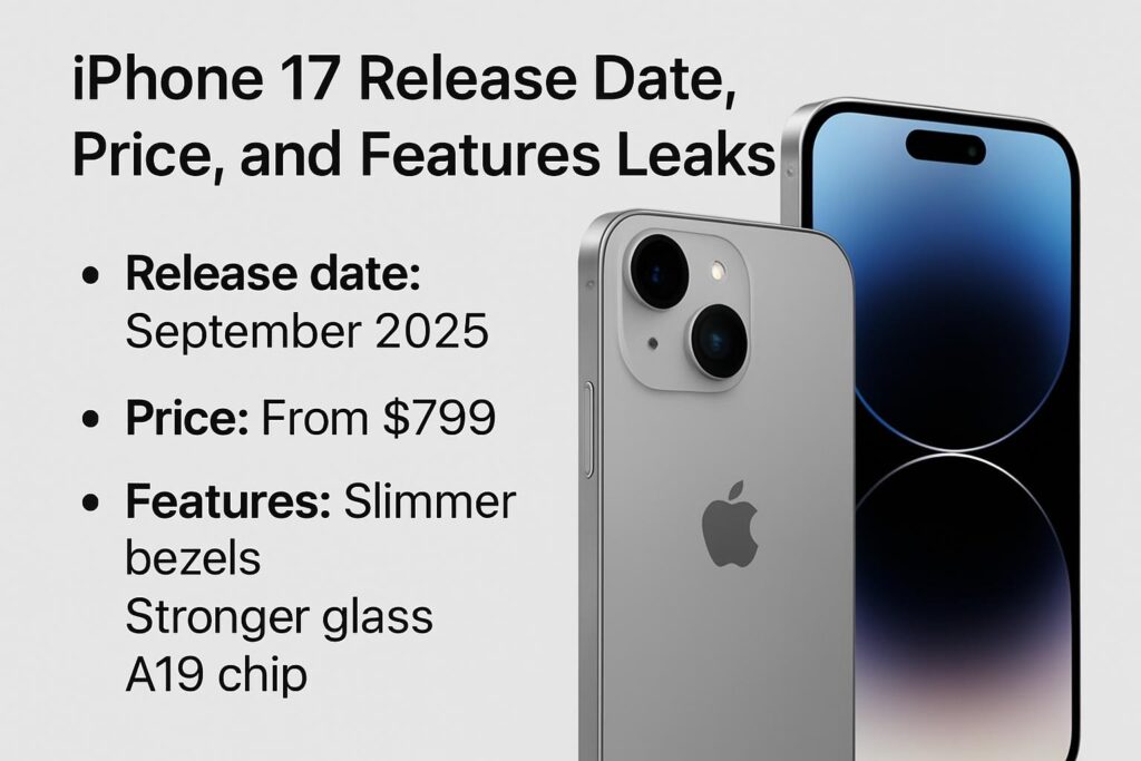 iPhone 17 Release Date, Price, and Features Leaks