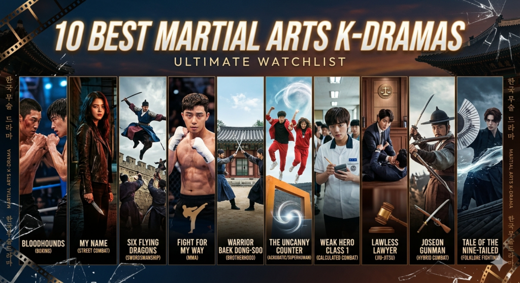 10 Best Martial Arts K-Dramas 2026