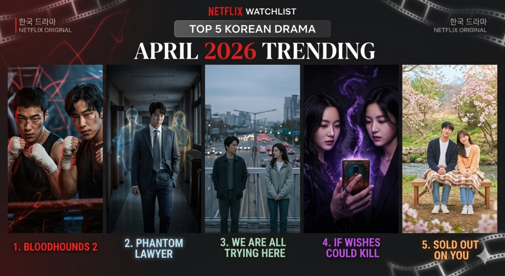 Top 5 Korean Drama on Netflix 2026